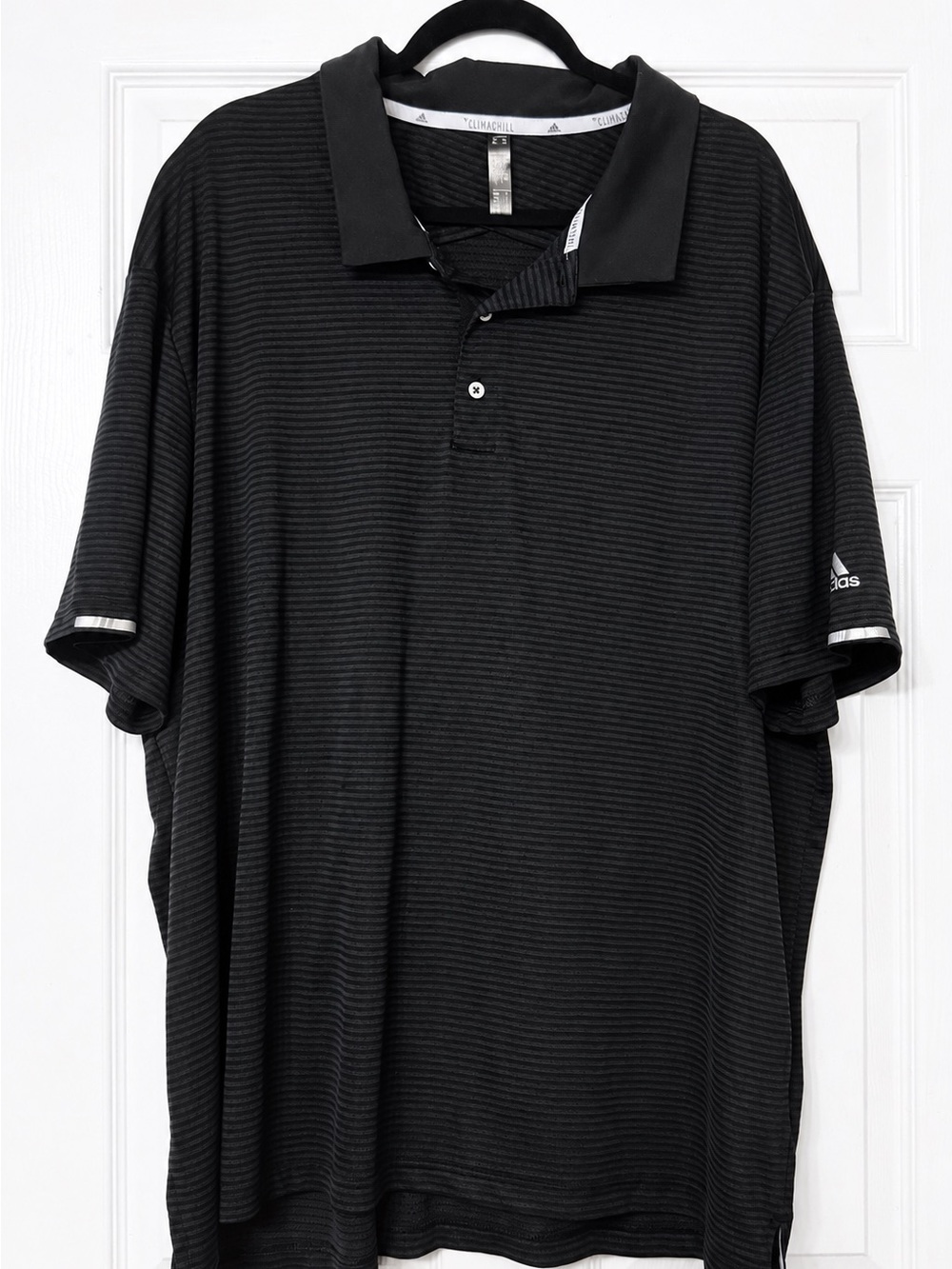 Adidas ClimaChill Tonal Stripe Golf Polo Men’s 4XL